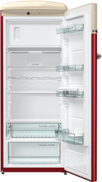 Отдельностоящий однокамерный холодильник Gorenje OBRB153R