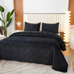 Покрывало 240x260 Sofi De MarkO Армандо черное