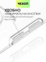 Чехол BROSCORP для Infinix Zero 30 5G (арт.INF-Z30(5G)-HARD-TPU-TRANSPARENT )