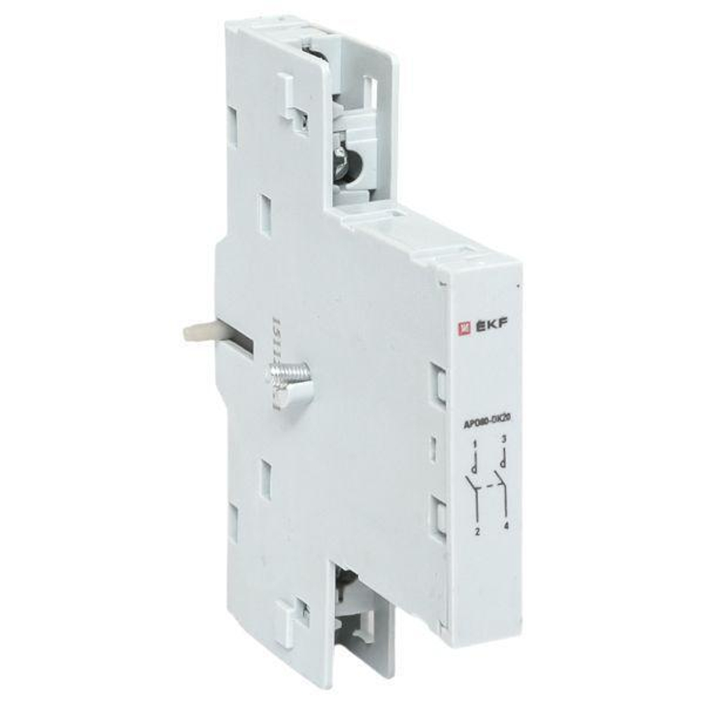 Контакт дополнительный АПД-80 ДК-20 2NO EKF apd3-dk20
