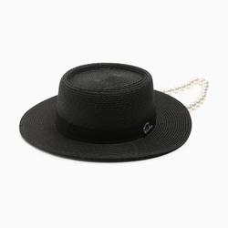 Шляпа женская с бусинами MINAKU цвет черный,  9186871