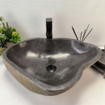 Раковина из речного камня RS-62788 (60*48*15) 57