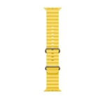 Apple Watch Ultra, 49 мм, корпус из титана, ремешок Ocean жёлтого цвета