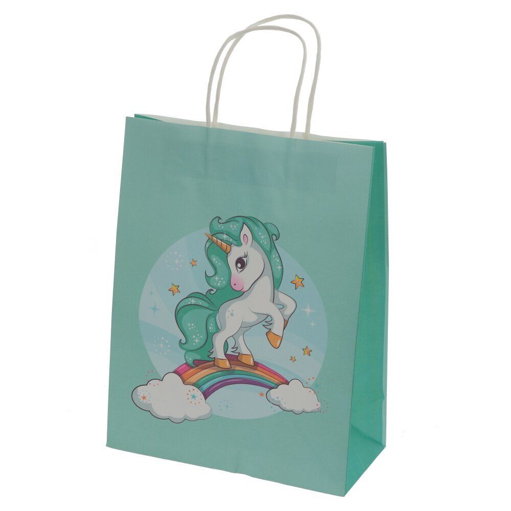 GAEM Пакет подарочный M (бумага 120г/м2, блок 12шт), L21,5 W10 H28 см, 3в.