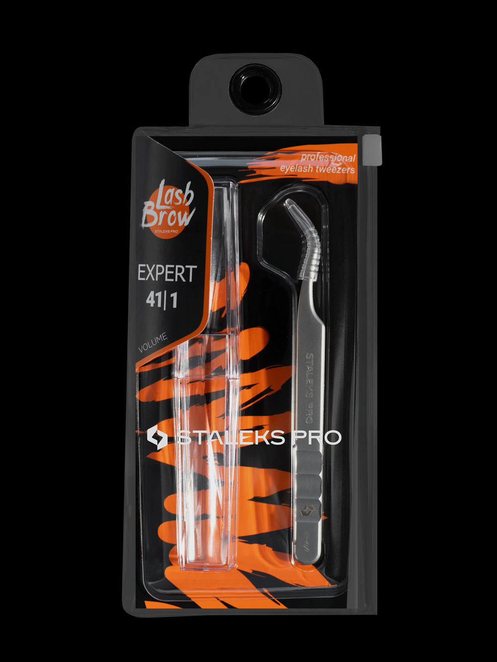 Пинцет для ресниц Staleks Pro Expert 41 Type 1