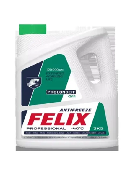 ТС Антифриз "Феликс Prolonger" G11 (зеленый) 3кг