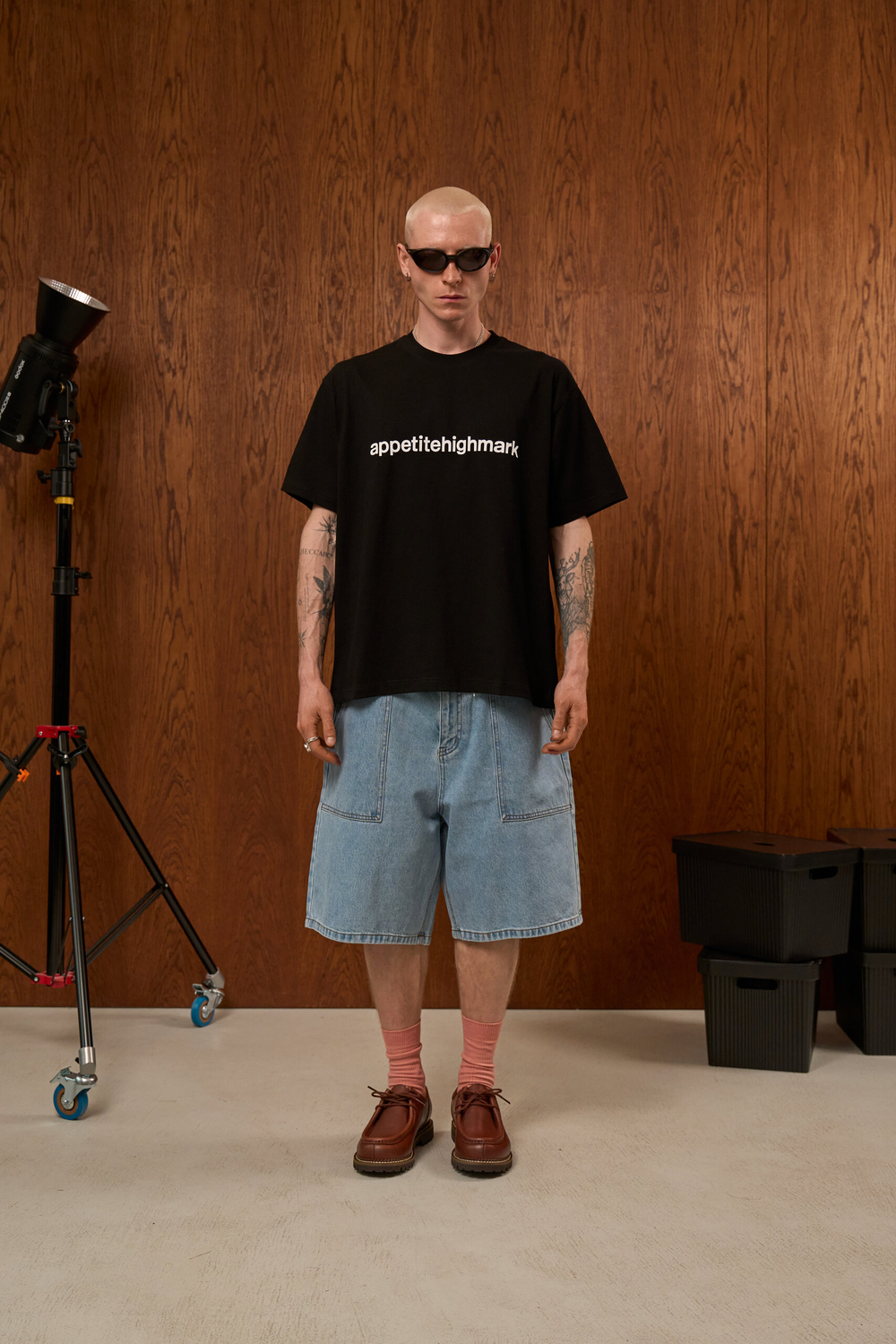 Футболка Appetite Loose Fit "Black"