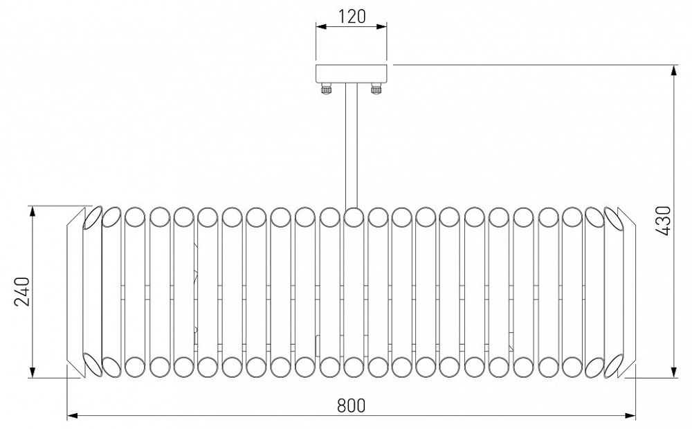 Светильник на штанге Bogate's Castellie 362/8