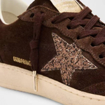 Golden Goose Ball Star / Замша коричневая