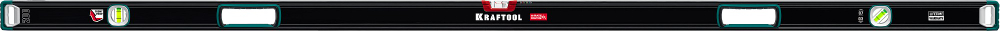 KRAFTOOL A-RATE CONTROL, 2000 мм, точность 0.3 мм/м, с инновационным зеркальным глазком, сверхпрочный уровень (34986-200)