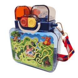 Бутылка-головоломка для воды «Детективное агентство ХРУМ»