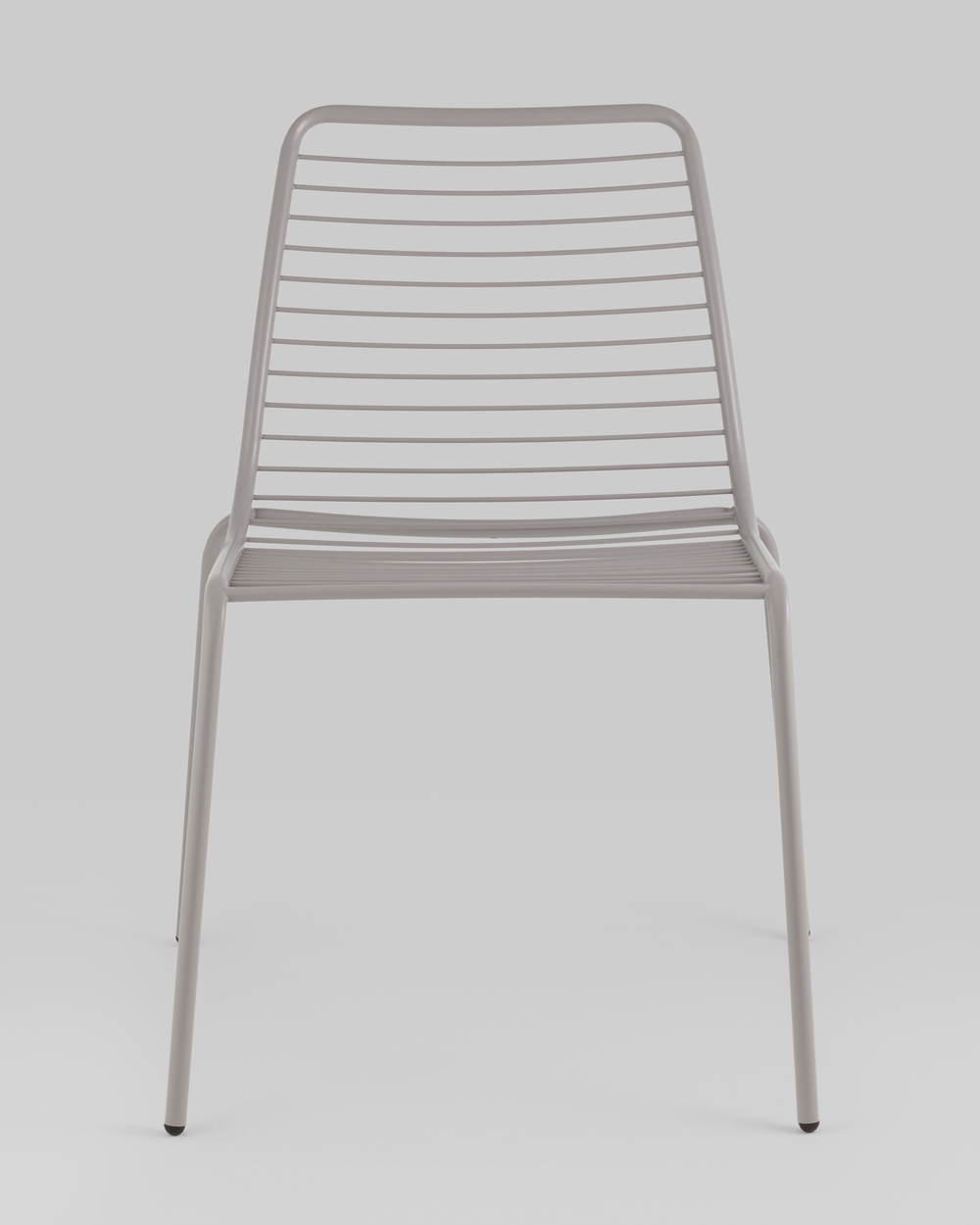 Стул Дели металл серый