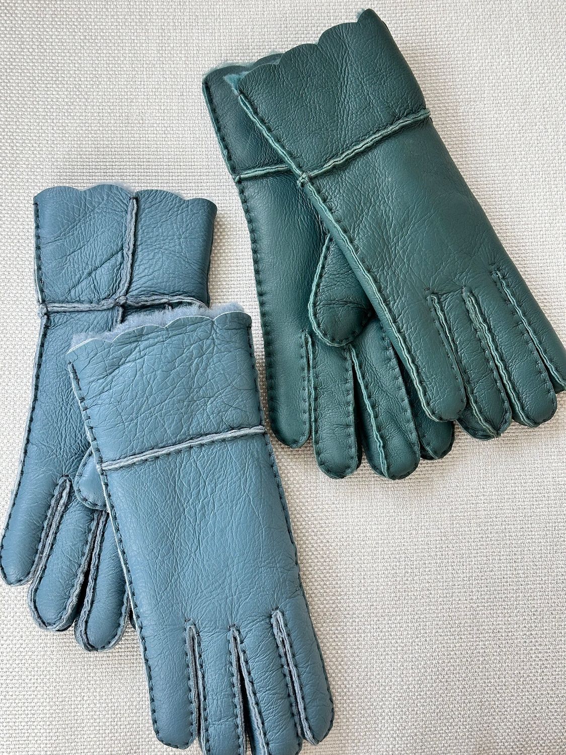 Перчатки, UNO, Handcraft (изумруд)