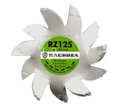 Фреза для штроборезов Macroza RZ125 40х40 мм