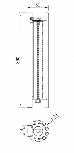 Накладной светильник Maytoni Sonata MOD410WL-L12BS3K
