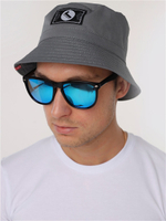 Панама легкая Город Горький серая