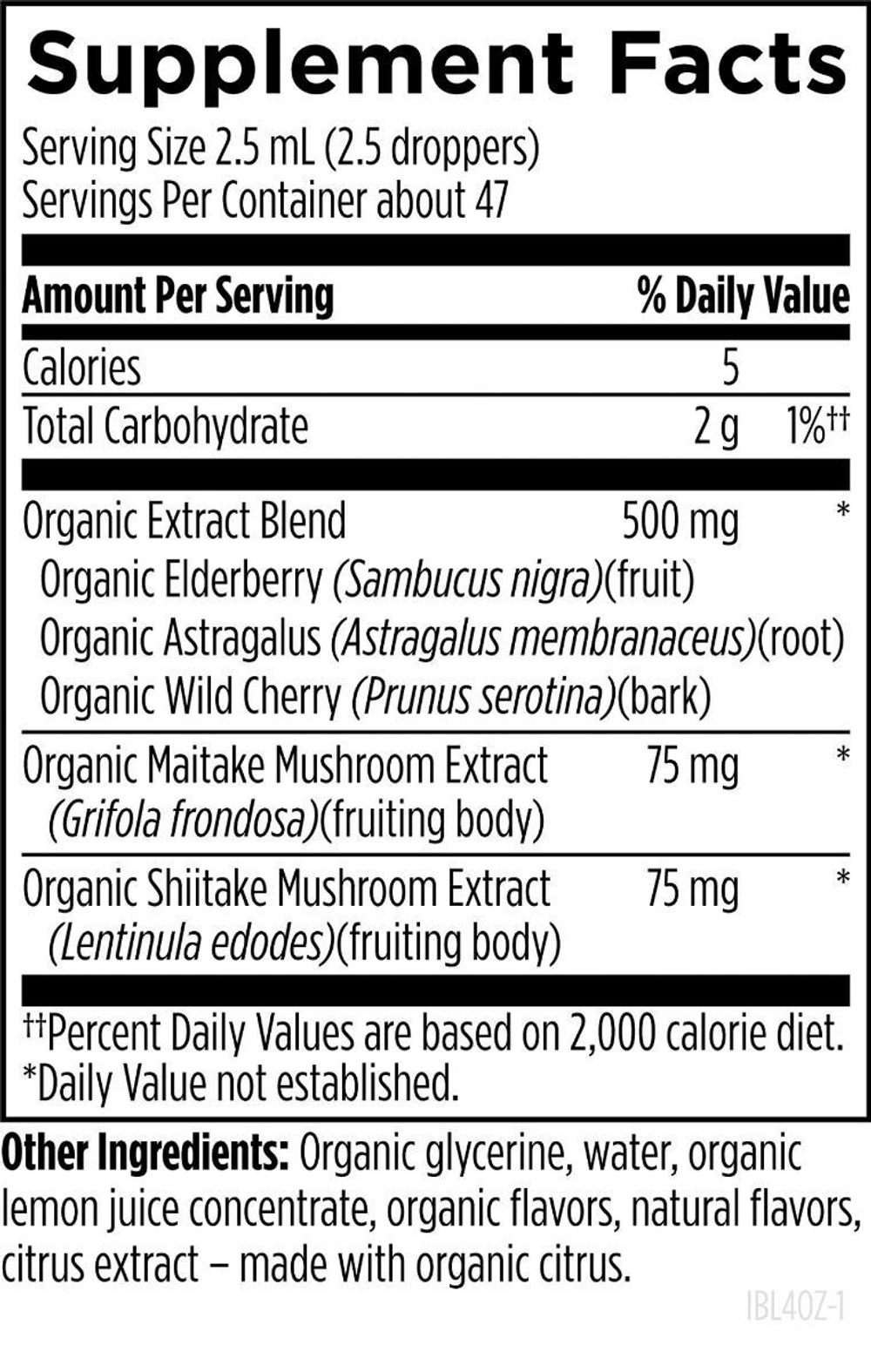 Designs For Health - Organic ImmunoBerry Liquid 118 ml
