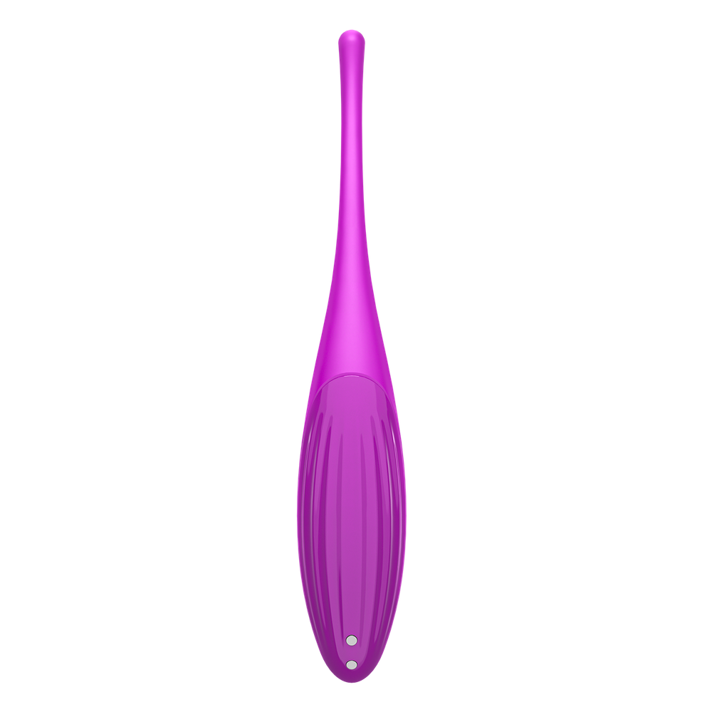 Перезаряжаемый точечный вибромассажер Satisfyer Twirling Joy, фуксия