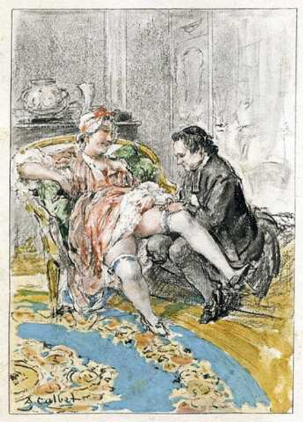 Antoine Calbet (1860–1942) - эротическое искусство французского художника Антуана Кальбе. 18+