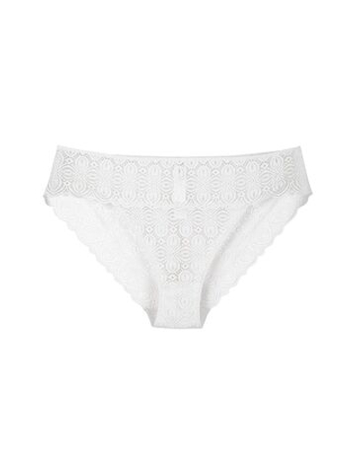 Трусики-слипы со средней линией талии Novecento (Размер: 5 размер) (Цвет: кремовый)