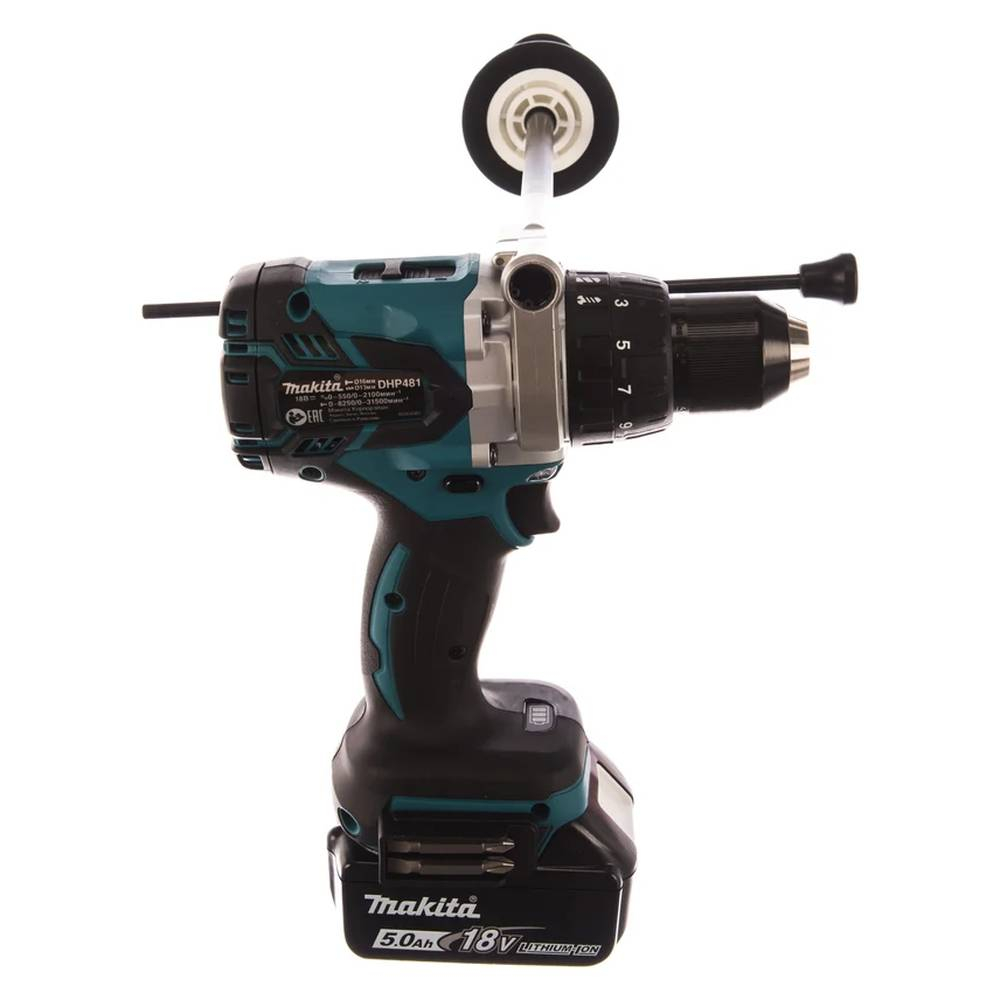 Аккумуляторная дрель-шуруповерт Makita DHP481RTE ударная