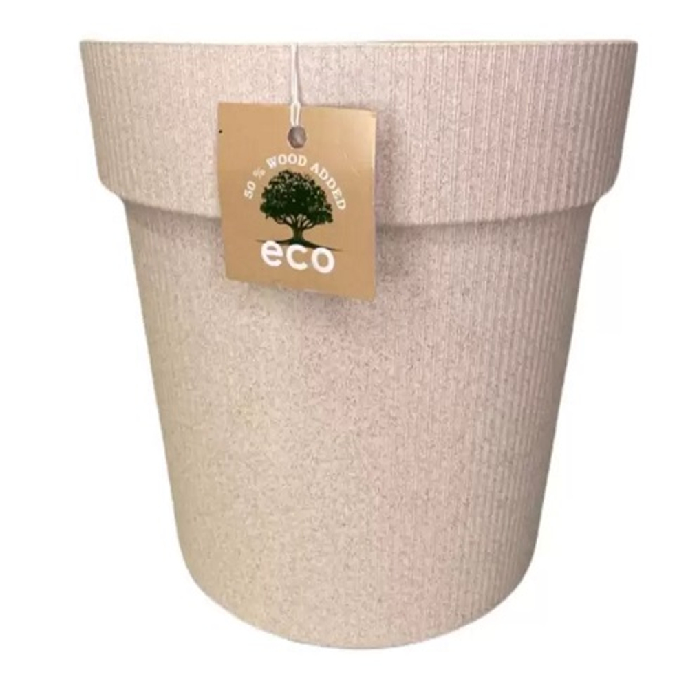 Горшок для цветов "Протея Эко" 3,1л слоновая кость (с дренажной вставкой)