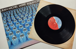 Винтажная виниловая пластинка LP Jean Michel Jarre Equinoxe (Spain 1985)