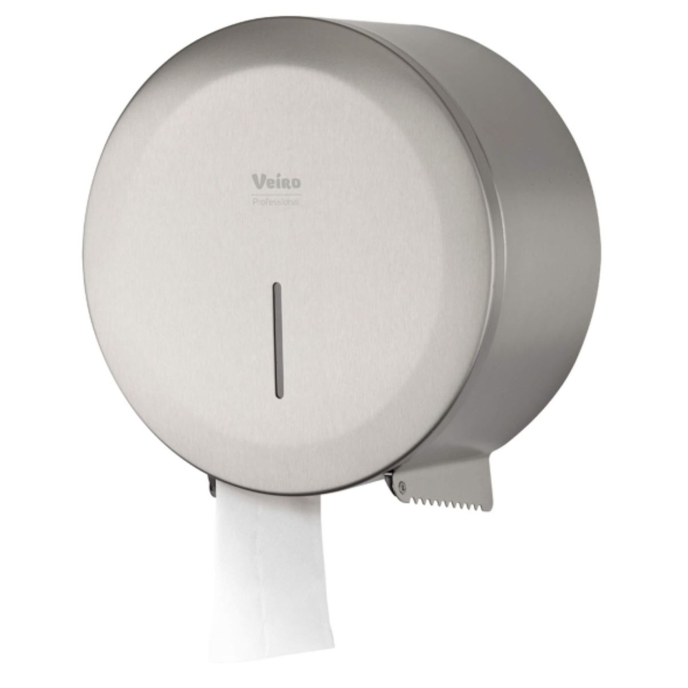 Диспенсер для туалетной бумаги в рулонах Veiro Professional Jumbo Steel