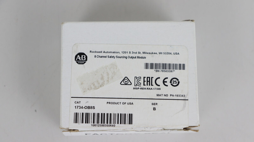 Цифровой модуль ввода/вывода Allen Bradley CAT 1734-IB8S