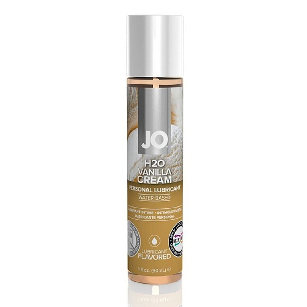 Лубрикант на водной основе с ароматом ванили System JO Flavored Vanilla H2O 30мл