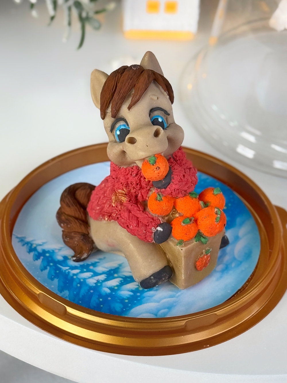 Символ года под куполом "Мандариновое настроение" - Новый год