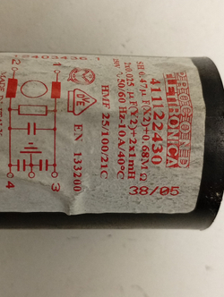 FE925N кт21 Сетевой фильтр стиральной машины Electrolux AEG Zanussi 1240343002 б/у