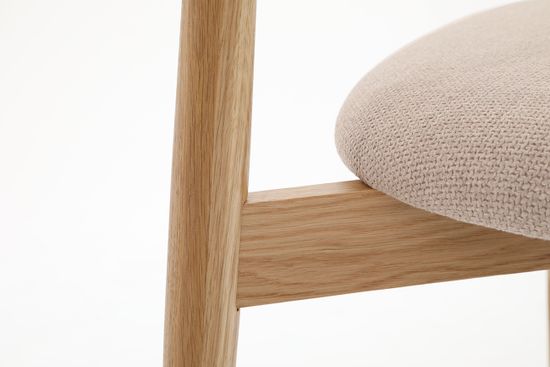 Стул Олаф (дуб/б/т светлый дуб/ткань Wellton 130)