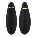Бесконтактный клиторальный стимулятор Womanizer Premium черный/золотой