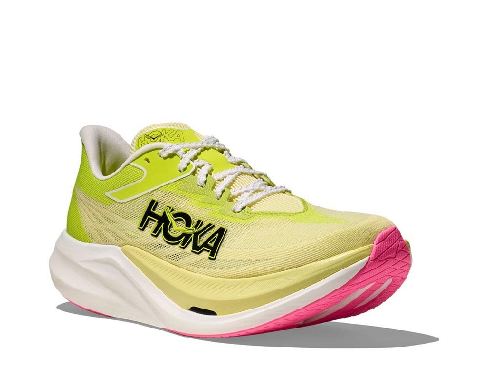 Кроссовки для бега мужские Hoka Rocket X3 U Лайм