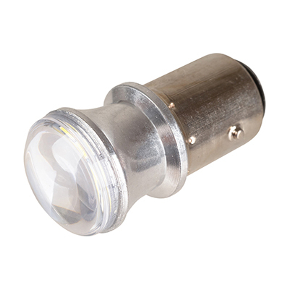 Автолампа диод S25 (P21/5W) 12V 9 SMD диодов 2-конт BAY15d Белая SKYWAY (в компл. 2 шт.)