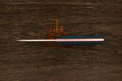 Нож туристический Южный крест ЯГД, клинок 100мм, сталь VG-10, рукоять микарта изумруд