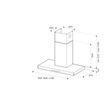 Вытяжка настенная Bertazzoni KT90MAS1NEC