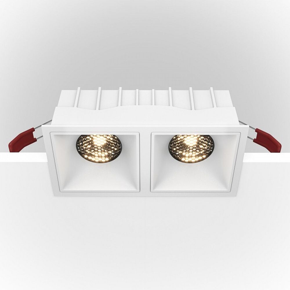 Встраиваемый светильник Maytoni Alfa DL043-02-15W4K-D-SQ-W