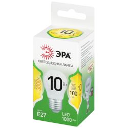 Лампа светодиодная ЭРА GREEN LINE LED P45-10W-830-E27 GL 10Вт шар теплый свет E27 | Лампы cветодиодные Шар (G/P)