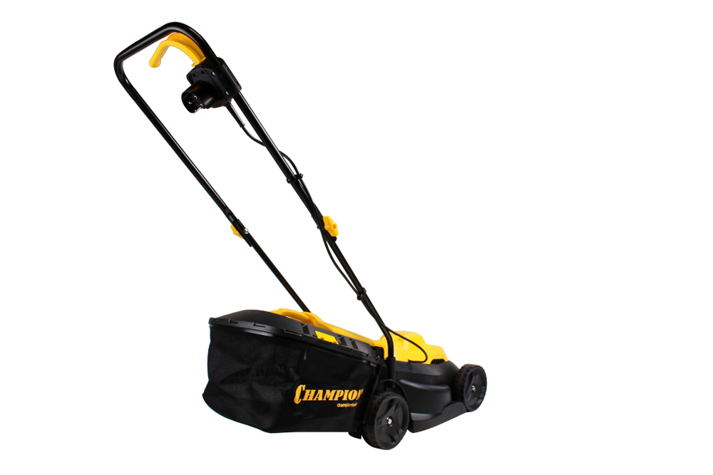 Газонокосилка электро Champion EM3411 1кВт 32см 30л 6,4кг