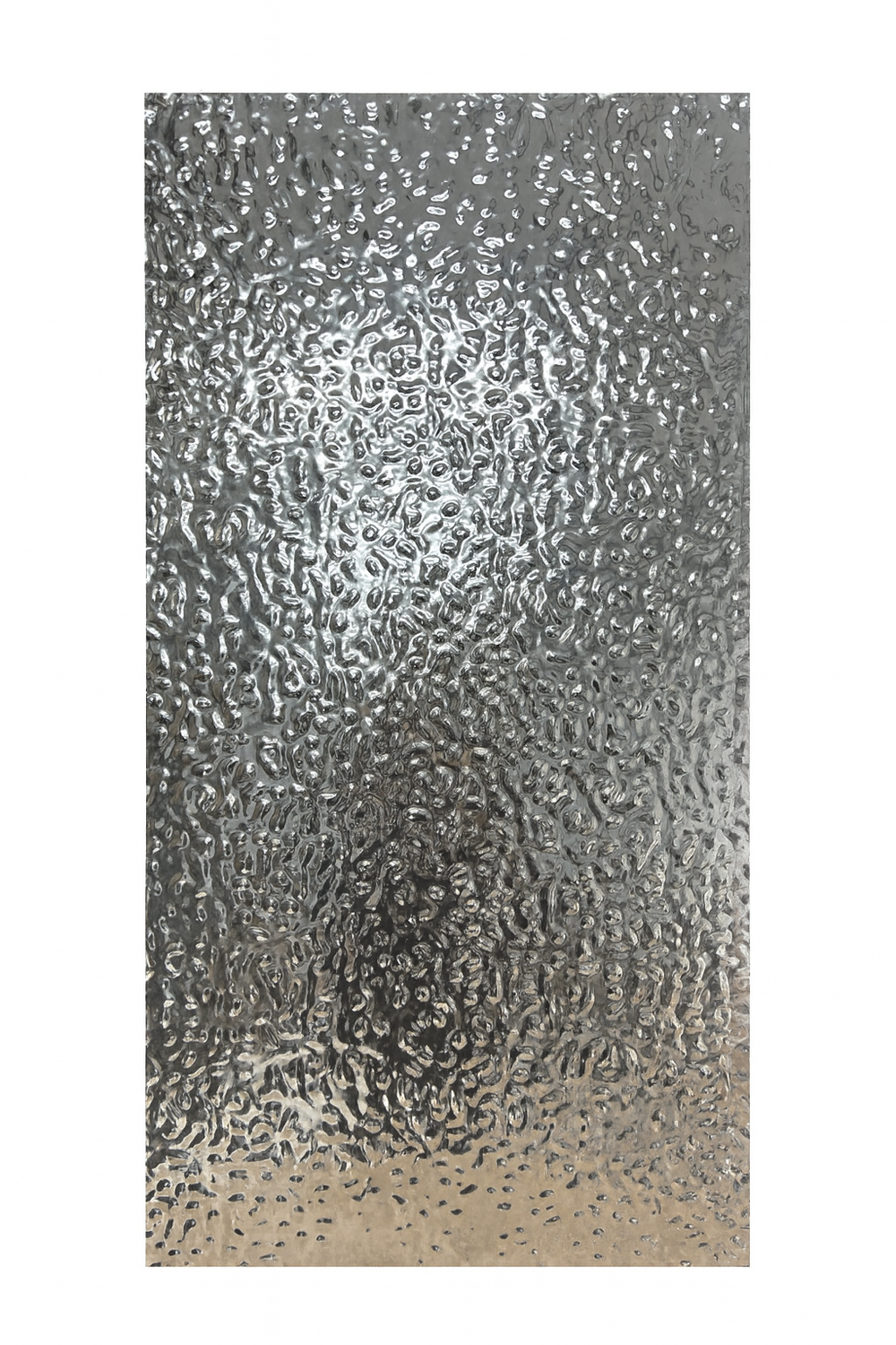 Бамбуковая панель "Водная рябь" D-001 (Серебро) 5мм 3000х1220мм