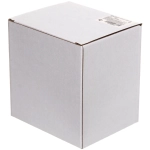 Кружка стеклянная с двойными стенками 270мл «Хай-Тек» с цветками