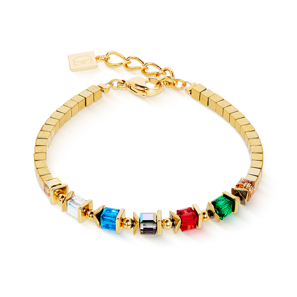 Браслет Coeur de Lion Multicolour Gold 2100/30-1516