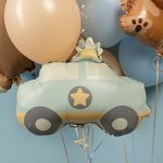 К Шар (22''/56 см) фигура Полицейская машина Сатин