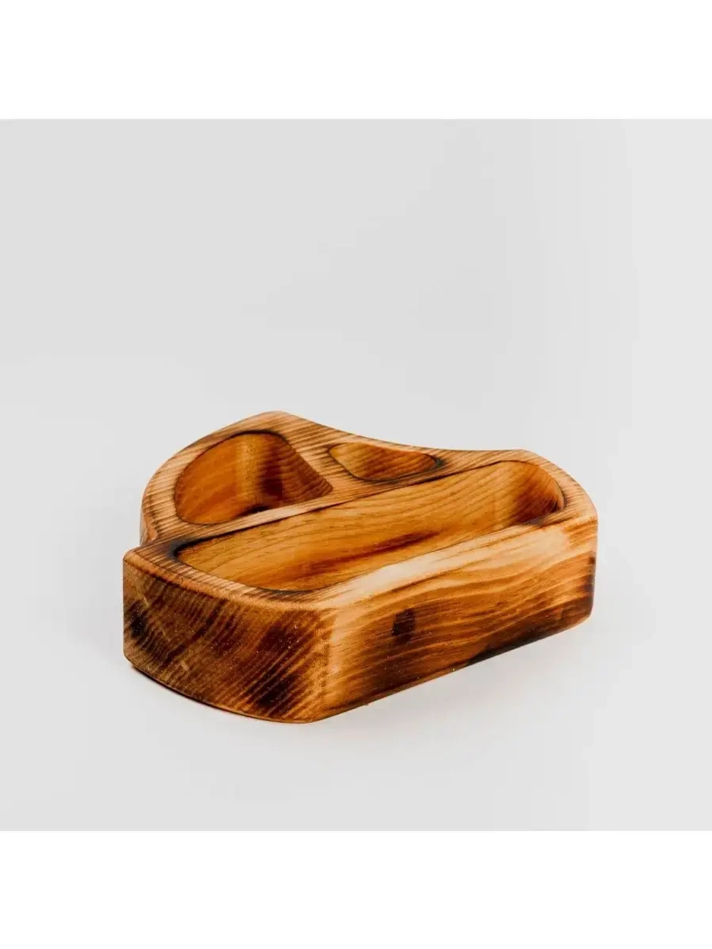 Менажница "Кораблик" из Сибирского кедра