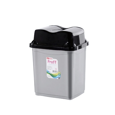 Контейнер для мусора с плавающей крышкой "Proff" 2 л цвет в ассортименте