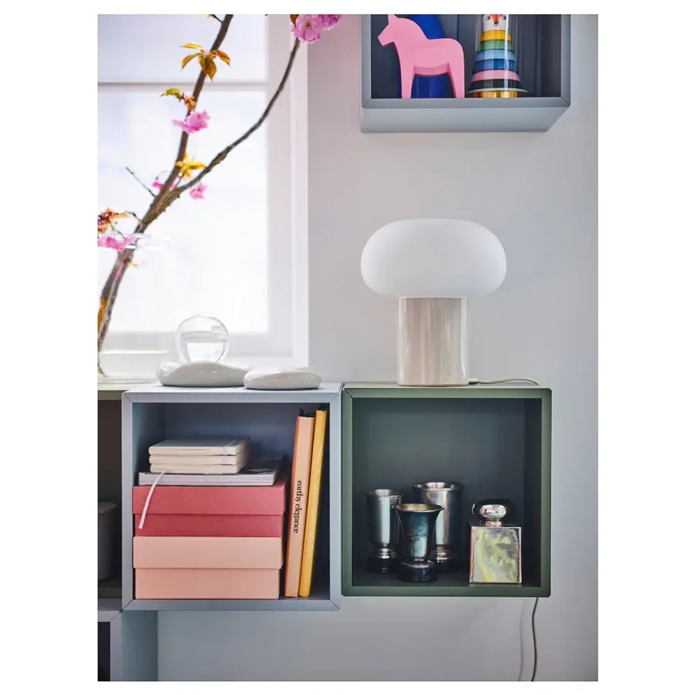 Навесной шкаф - IKEA EKET/ЭКЕТ ИКЕА, 35х25х35 см, зеленый