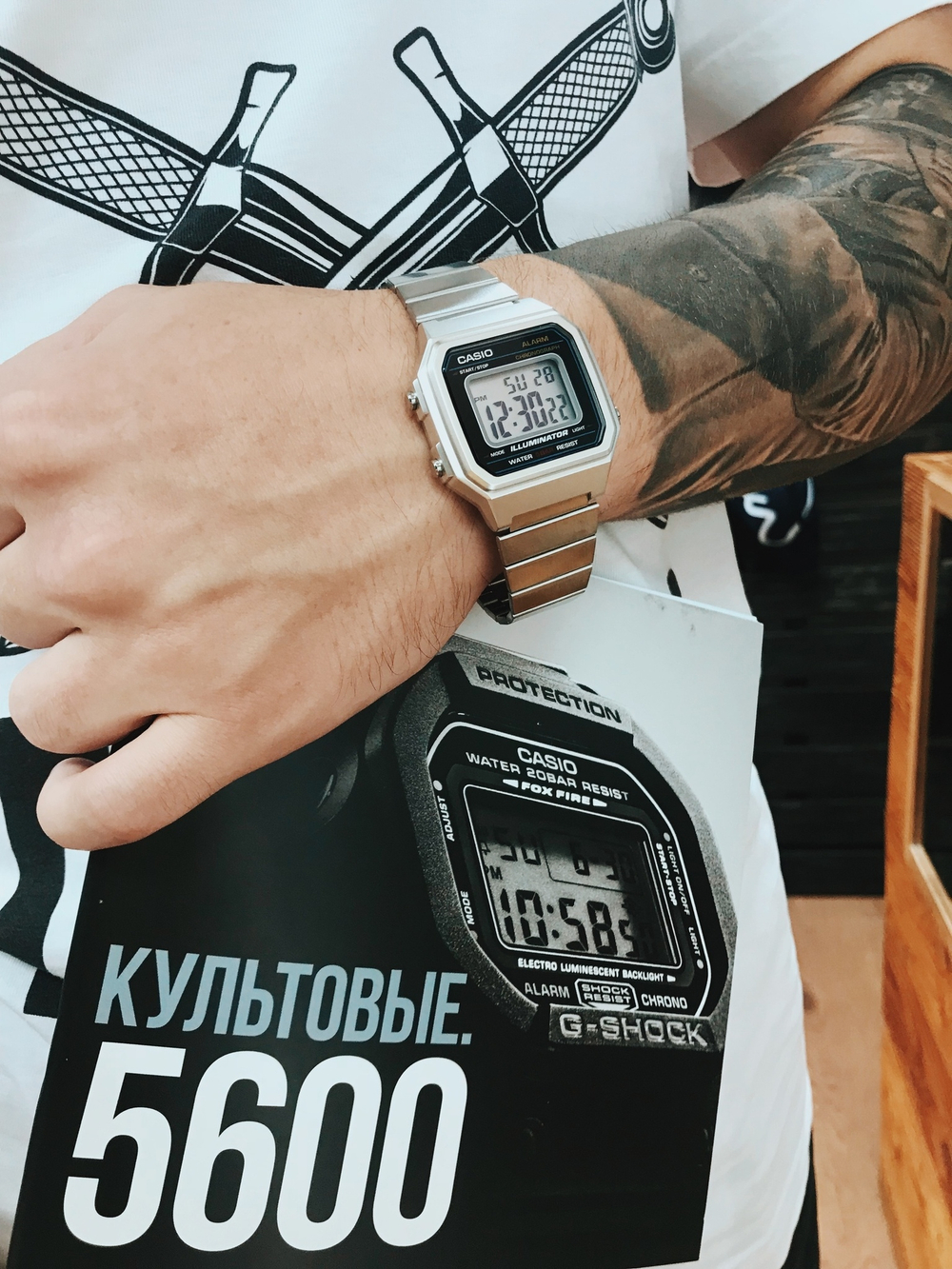 Часы CASIO В-650WD-1A