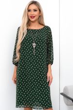 Платье Энджи (зеленый)-52р-р Р11-2015/2 Nikol